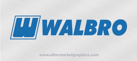 Walbro Decals - Pair (2 pieces)